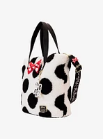 Loungefly Disney Minnie Mouse Polka Dot Sherpa Tote Bag