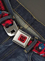 Transformers Generations Optimus Prime & Autobot Seatbelt Buckle Belt