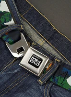 Cowboy Bebop Crew Group & Logo Seatbelt Buckle Belt