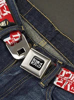 Cowboy Bebop Spike & Faye Back To Seatbelt Buckle Belt