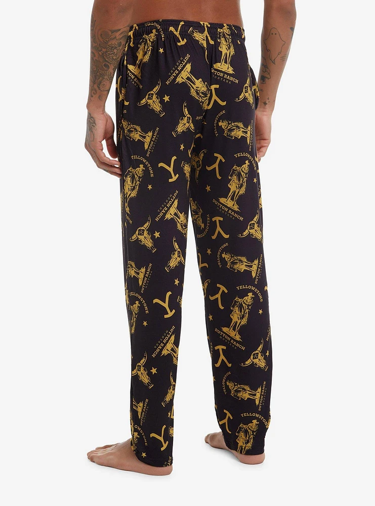 Yellowstone Logo Pajama Pants