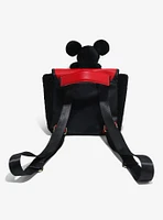 Disney Mickey Mouse Plush Sherpa Convertible Mini Backpack