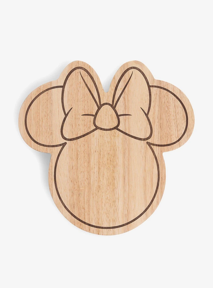 Disney Minnie Mouse Head Shaped Cheese Board with Tools