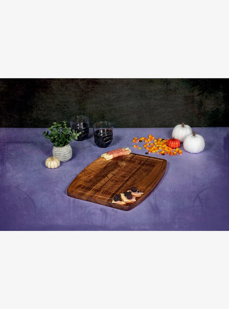 Disney Haunted Mansion Madame Leota Acacia Cutting Board