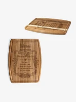 Disney Haunted Mansion Dearly Departed Acacia Cutting Board