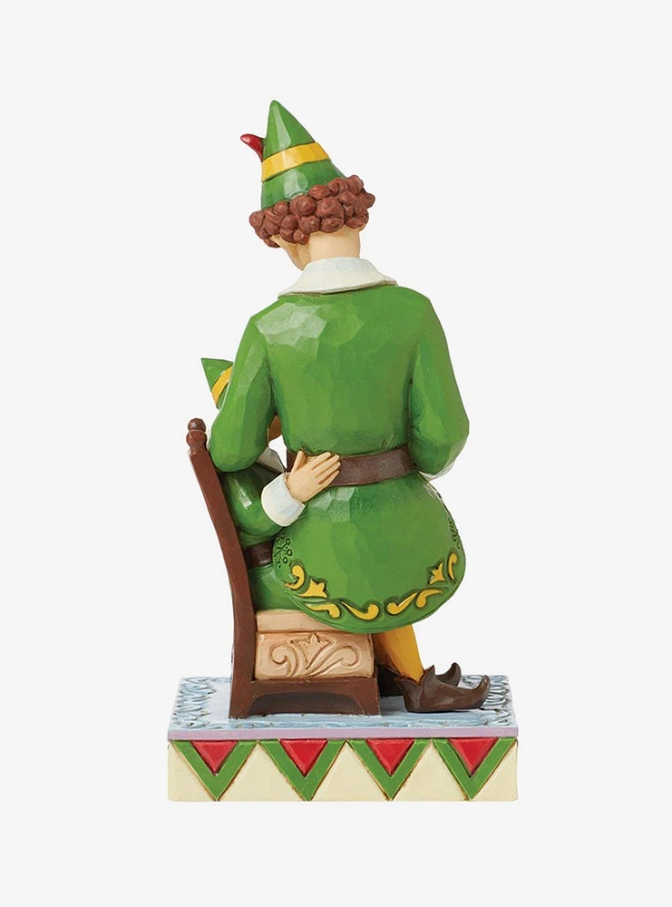 Elf Buddy Sitting Jim Shore Figure