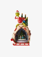 The Grinch with Lit Rotable Scene Jim Shore Figure