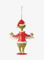 The Grinch Holding Merry Jim Shore Ornament