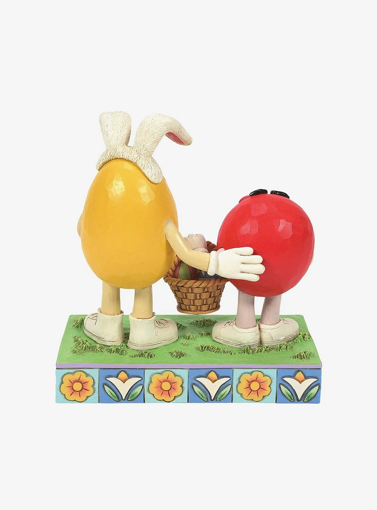 M&M's Red & Yellow Bunny Jim Shore Figure