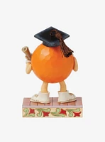 M&M's Orange Graduate Jim Shore Figure