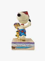 Peanuts Snoopy & Woodstock Poolside Jim Shore Figure