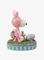 Peanuts Snoopy & Woodstock Easter Bunnies Jim Shore Figurine