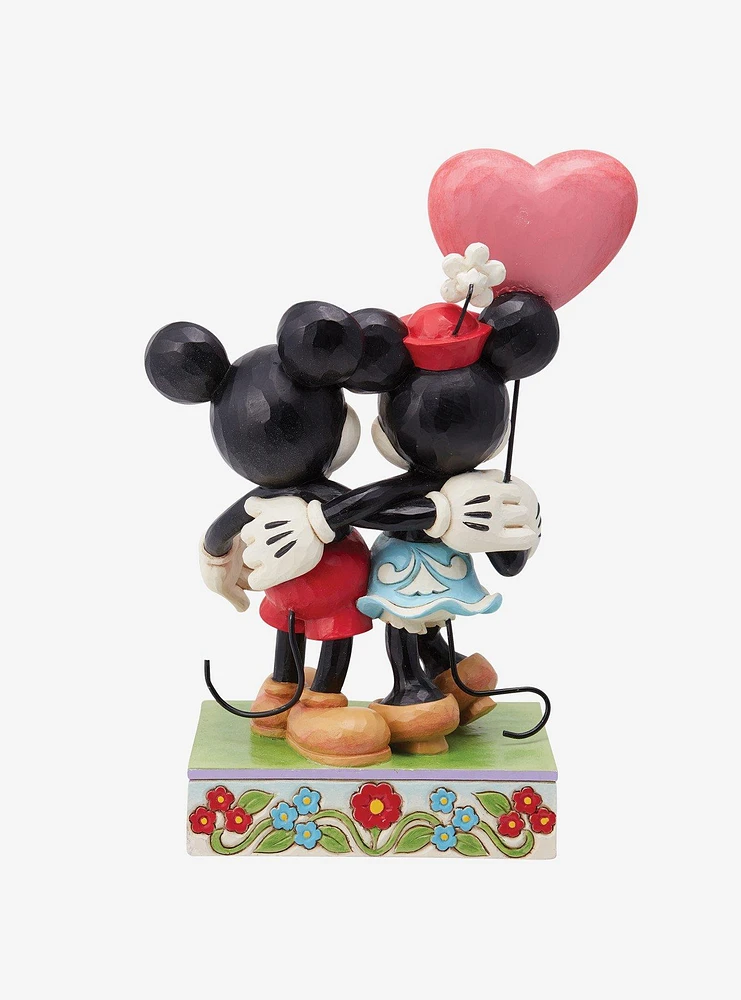 Disney Mickey & Minnie Heart Jim Shore Figure