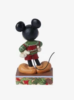 Disney Mickey Christmas Sweater Jim Shore Figure