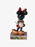 Disney Minnie Christmas Sweater Jim Shore Figure