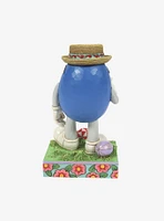 M&M's Blue Wearing Sunglasses Jim Shore Figure