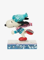 Peanuts Snoopy & Woodstock Skating Jim Shore Figure