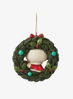 Hello Kitty Jim Shore Wreath Ornament