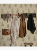Yellowstone Stockman Silhouette Beige Peel & Stick Wallpaper