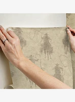 Yellowstone Stockman Silhouette Beige Peel & Stick Wallpaper