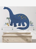 Dino Growth Chart Blue Wall Decals