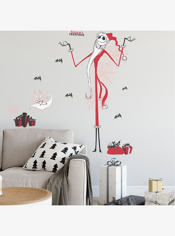 Disney Nightmare Before Christmas Holiday Giant Wall Decals