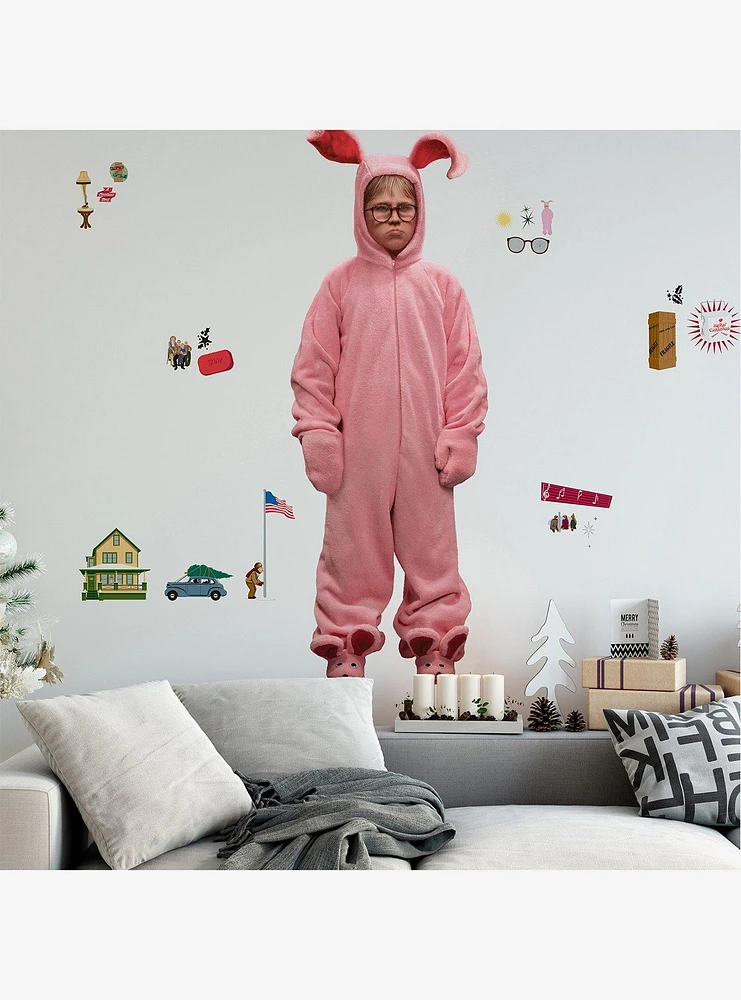 A Christmas Story Ralphie Bunny Suit Giant Wall Decals