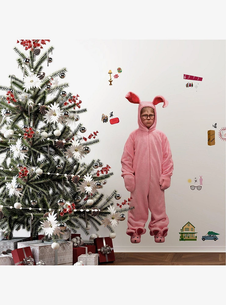 A Christmas Story Ralphie Bunny Suit Giant Wall Decals