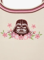 Star Wars Darth Vader Floral Women's Plus Knit Tank - BoxLunch Exclusive