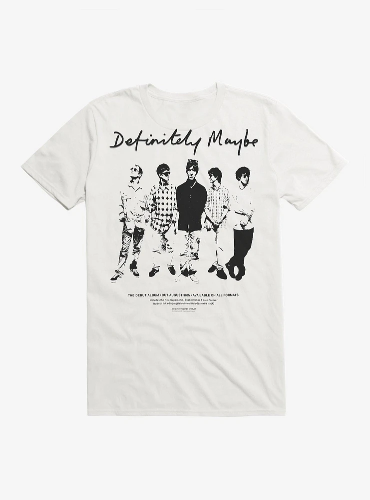 Oasis Definitely Maybe T-Shirt