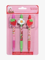 Strawberry Shortcake Floral Charm Pen Set