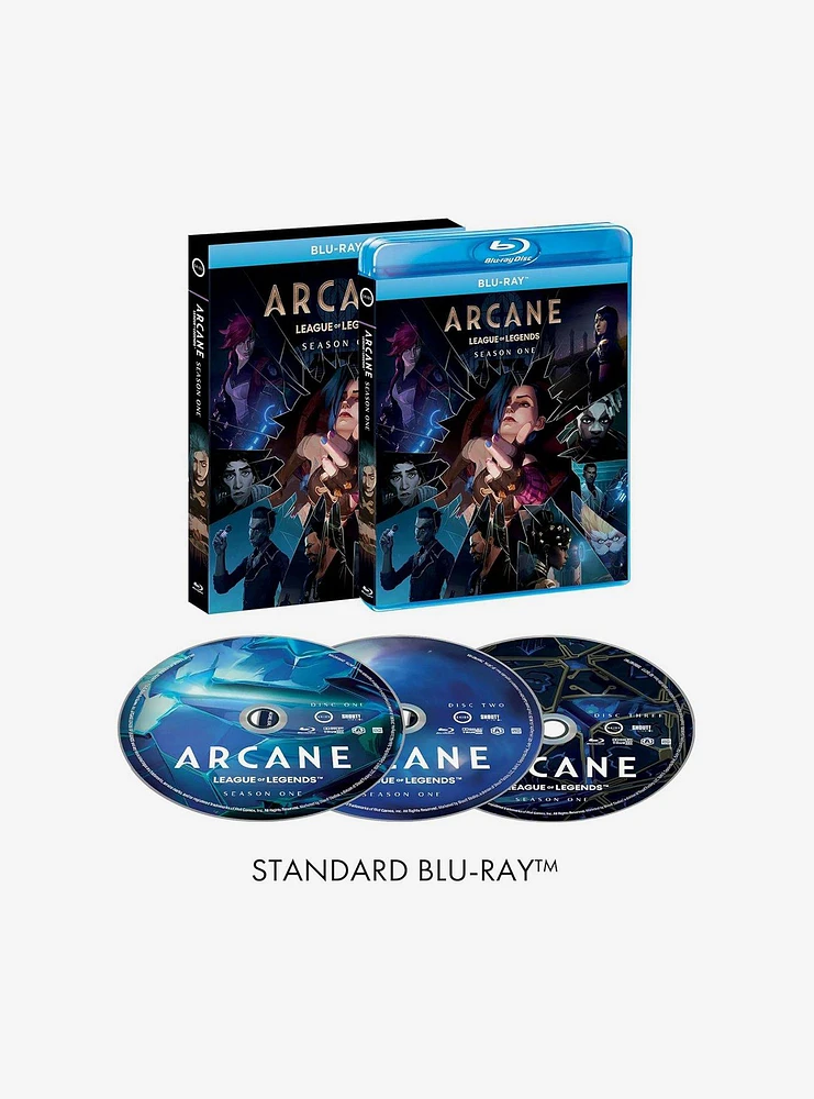 Arcane League of Legends: Season One Blu-Ray