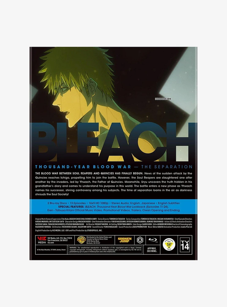 Bleach: Thousand-Year Blood War Part 2 Blu-Ray