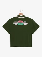 Friends Central Perk Women's Plus Cropped Diner Shirt