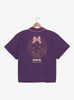 Studio Ghibli® Kiki's Delivery Service Women's Plus Cropped Diner Shirt