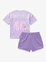 Disney Daisy Duck Floral Toddler Football Jersey & Shorts Set - BoxLunch Exclusive