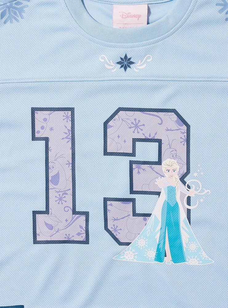 Disney Frozen Elsa Football Jersey Toddler Shirt and Short Set — BoxLunch Exclusive