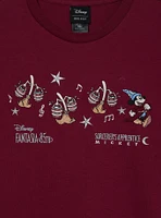 Disney Fantasia Scene Embroidered Women's T-Shirt - BoxLunch Exclusive