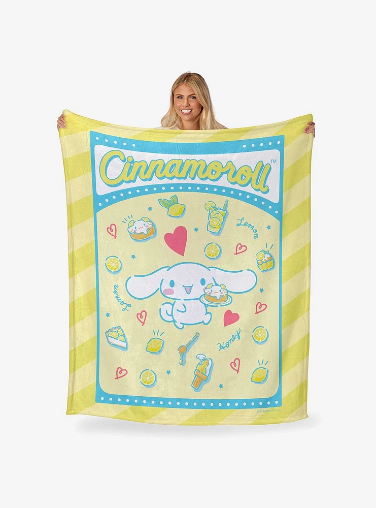 Cinnamoroll Cinna Summer Silk Touch Throw Blanket