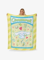 Cinnamoroll Cinna Summer Silk Touch Throw Blanket