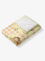 Sanrio Hello Kitty & Friends The Bakery Silk Touch Throw Blanket