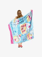 Cinnamoroll Cute And Bouncy Silk Touch Throw Blanket