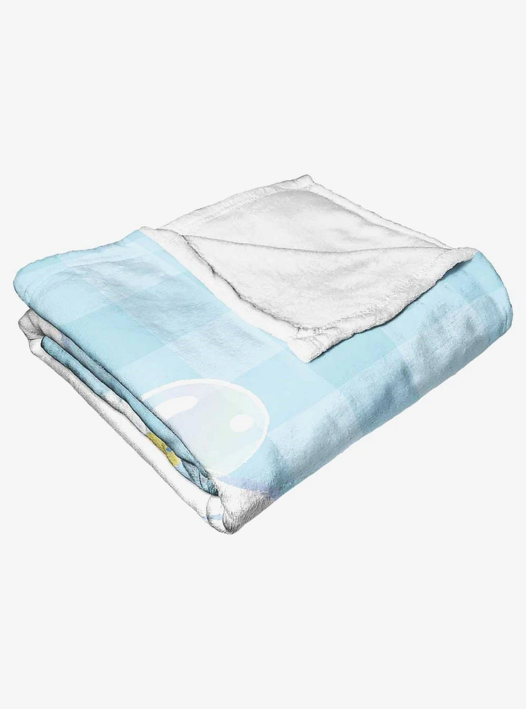 Cinnamoroll Daisy Blues Silk Touch Throw Blanket