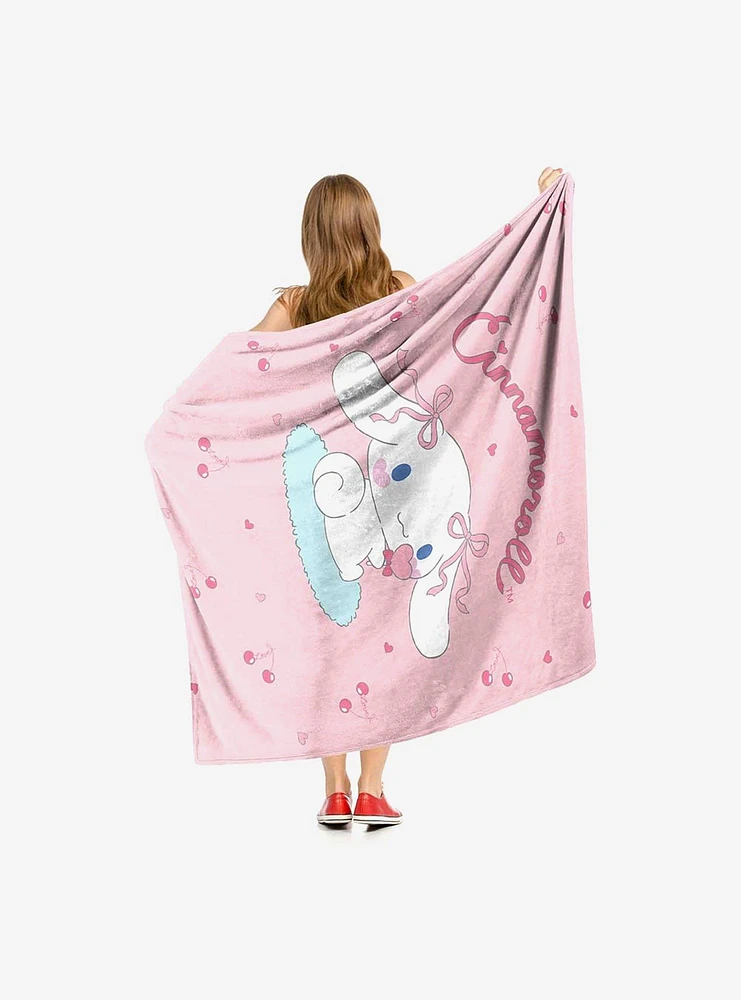 Cinnamoroll Sweet As Can Be Silk Touch Throw Blanket