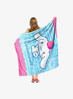 Cinnamoroll Wonder Pup Silk Touch Throw Blanket