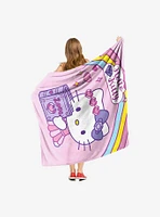 Hello Kitty Fairytale Romance Silk Touch Throw Blanket