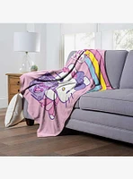 Hello Kitty Fairytale Romance Silk Touch Throw Blanket