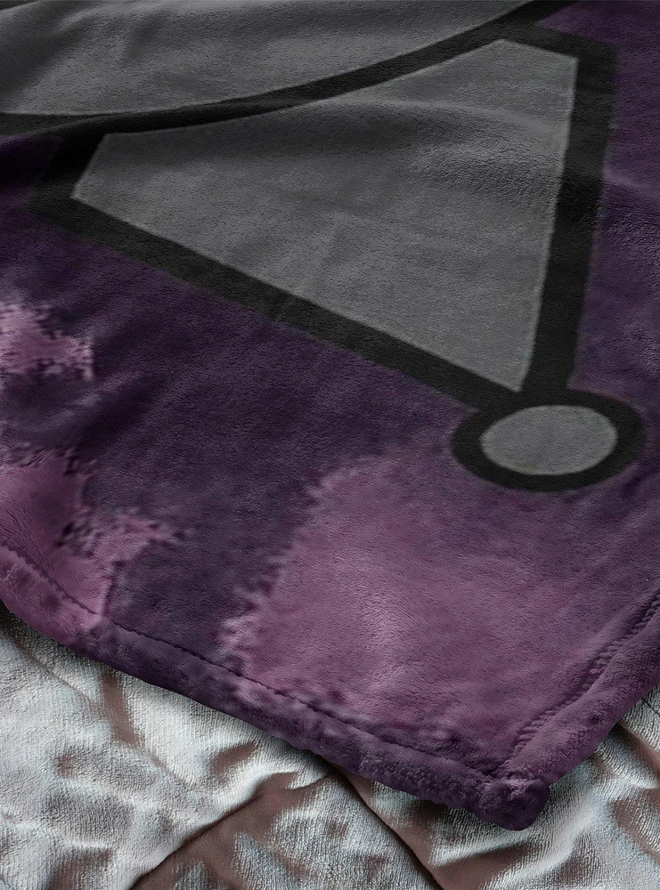 Kuromi Bad Kuromi Silk Touch Throw Blanket