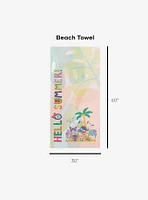 Sanrio Hello Kitty & Friends Hello Summer Beach Towel