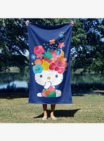 Hello Kitty Fruit Cat Beach Towel